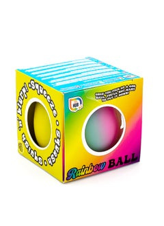 RMS Squeezy Goo Rainbow Balls – Set Of 3 Assorted Stress Relief Toys For Kids And Adults  - Image 1