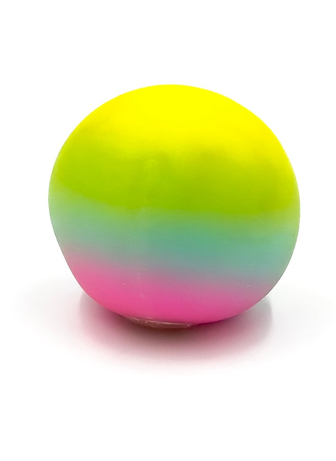 كرات قوس قزح Squeezy Goo - مجموعة من 3 ألعاب تخفيف التوتر للأطفال والكبار