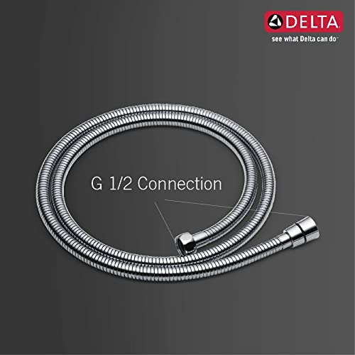 DELTA FAUCET 12 metre flexible hose pipe for Jet Spray Polished Chrome Shower Tube for Bathroom RP101083 - Image 2