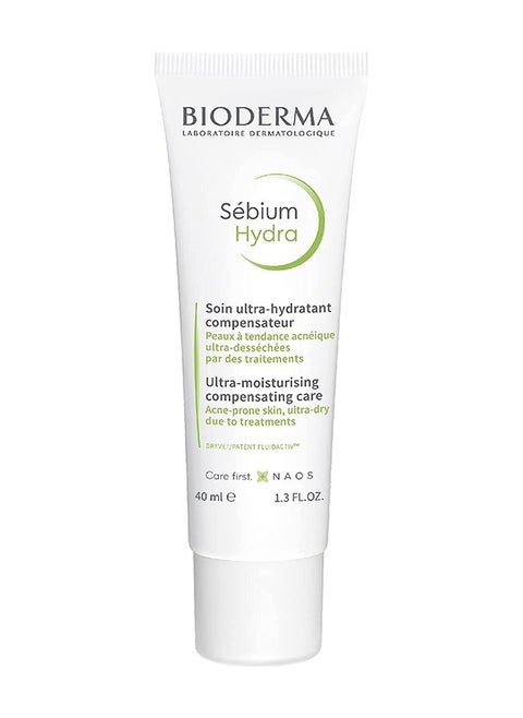 Sebium Ultra Hydra Compensateur Moisturizing Cream White 40ml