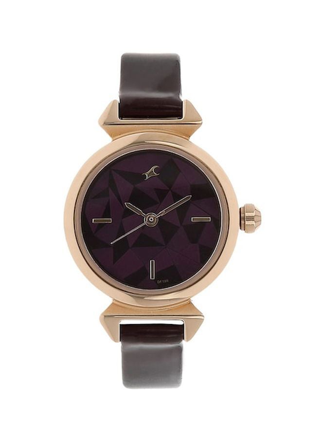 fastrack Girls Leather Analog Watch 6131WL01 - Image 1