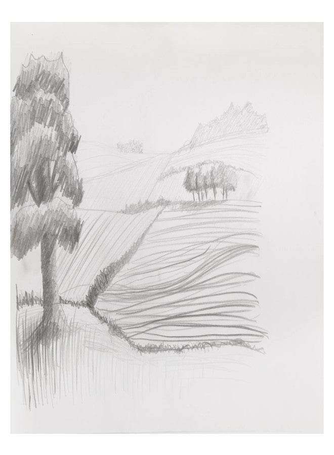 UCREATE - P4747 UCreate Sketch Pad, Standard Weight, 18" x 12", 50 Sheets - Image 2