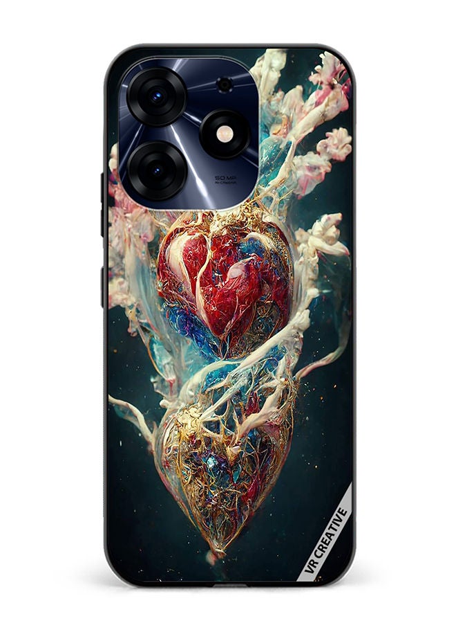 VR CREATIVE Protective Case Cover For Tecno Spark 10 Pro Digital Flesh Design Multicolour - Image 1