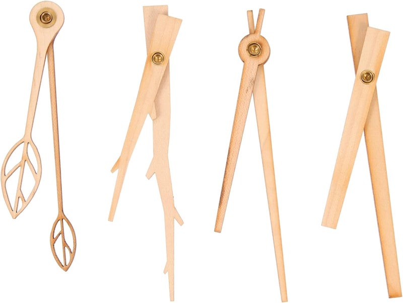 Uonlytech 4sets Wooden Wall Clock Hands Sturdy Wear-Resistant Pointers for Home Decor Clock - Image 1