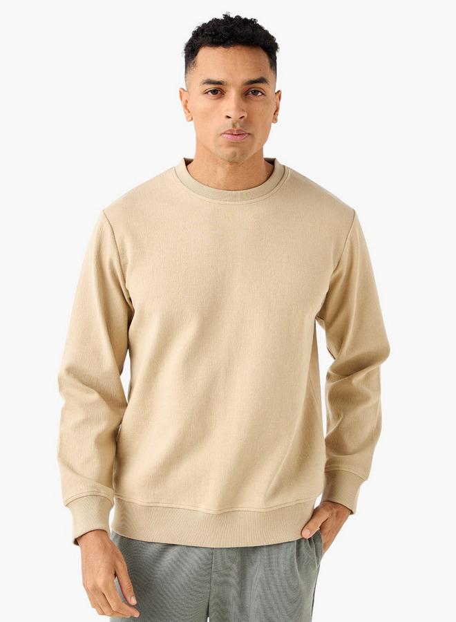 ايكونيك سويت شيرت رجالي كلاسيكي بقصة عادية - Image 1