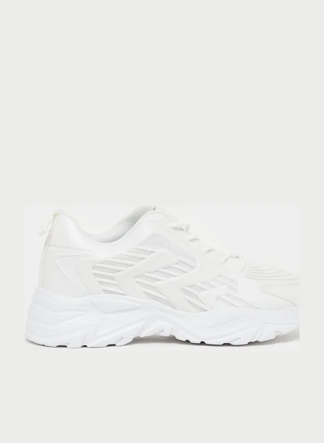 Styli Active Lace Up Chunky Sole Sneakers