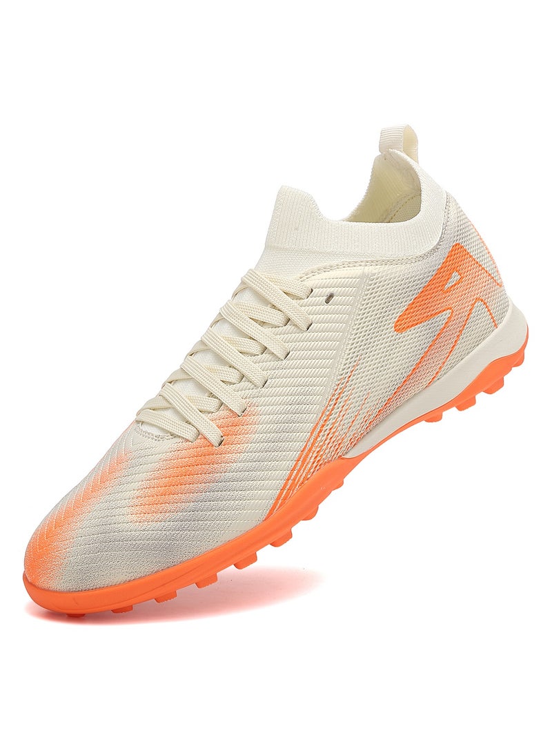Sky View Mens And Womens Soccer Cleats Indoor Soccer Shoes Wide Training Turf Shoes Adult Shoes IC IN Football Boots  - Image 1