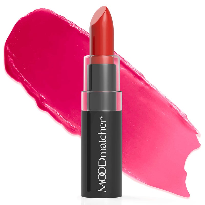 MOODmatcher LIVAURA Original Color Changing Lipstick â€“ 12 Hours Long-Lasting, Moisturizing, Smudge-Proof, Glamorous Personalized Color, Premium Quality â€“ Made in USA (Red) - Image 1