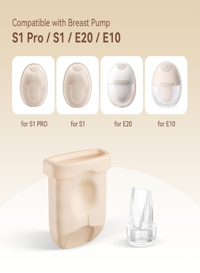 GOTOCUT Replacement Parts for Eufy Breast Pump, Compatible with Eufy S1 Pro, S1, E20, E10, Includes 8PCS Duckbill Valves & 4PCS Diaphragms - Image 2