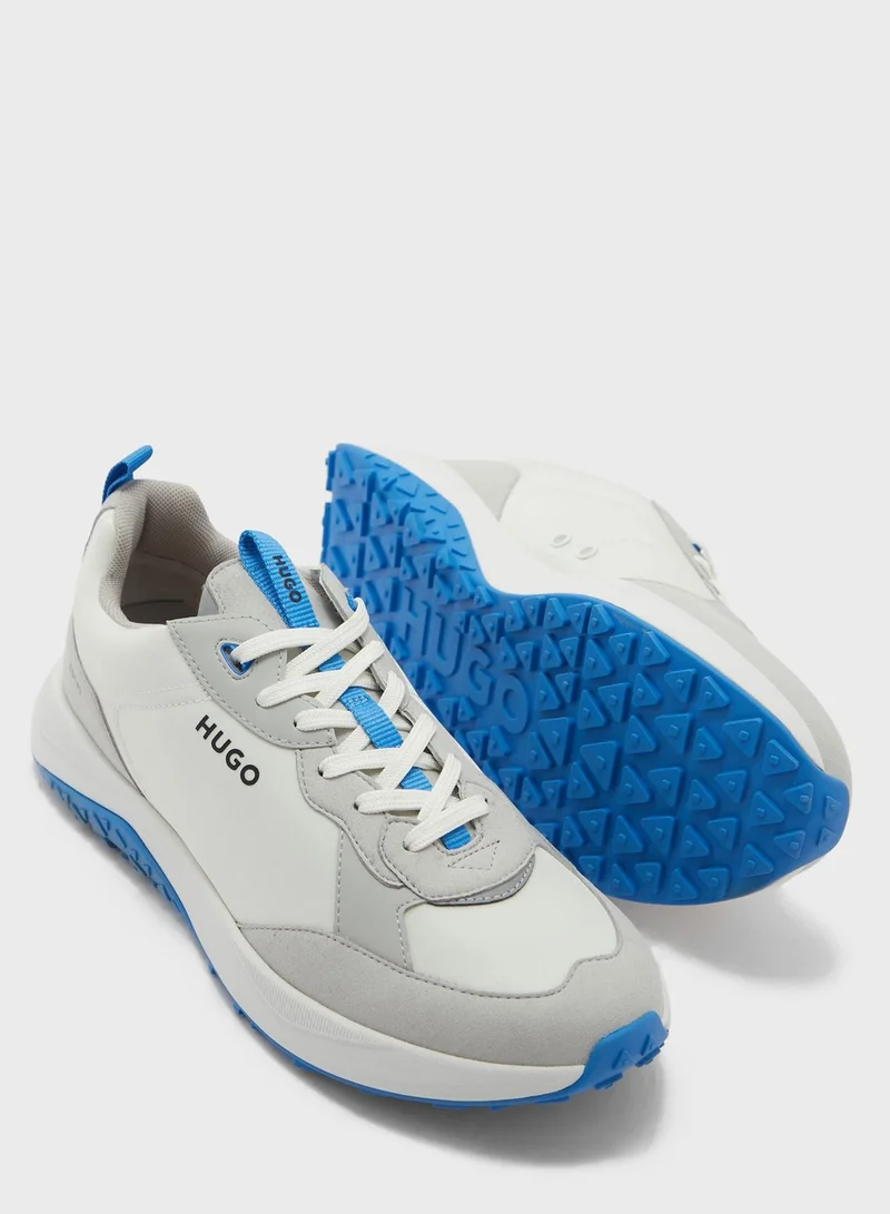 HUGO Lace Up Low Top Sneakers