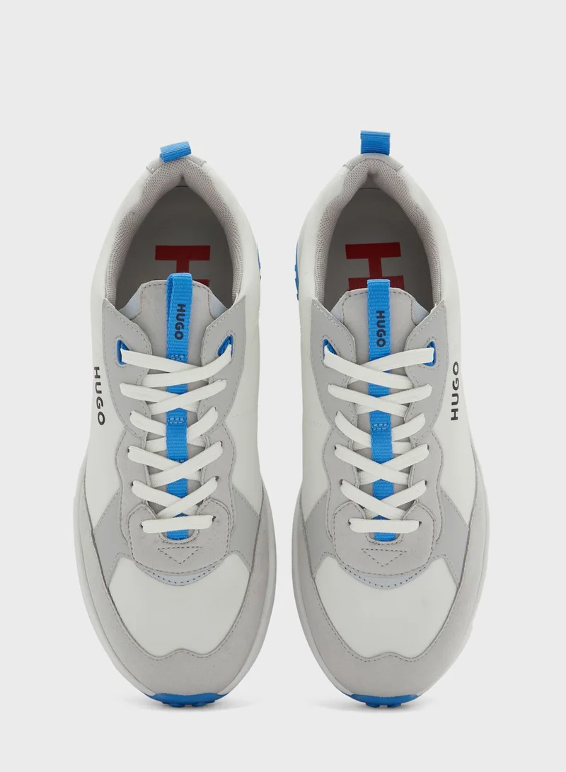 HUGO Lace Up Low Top Sneakers