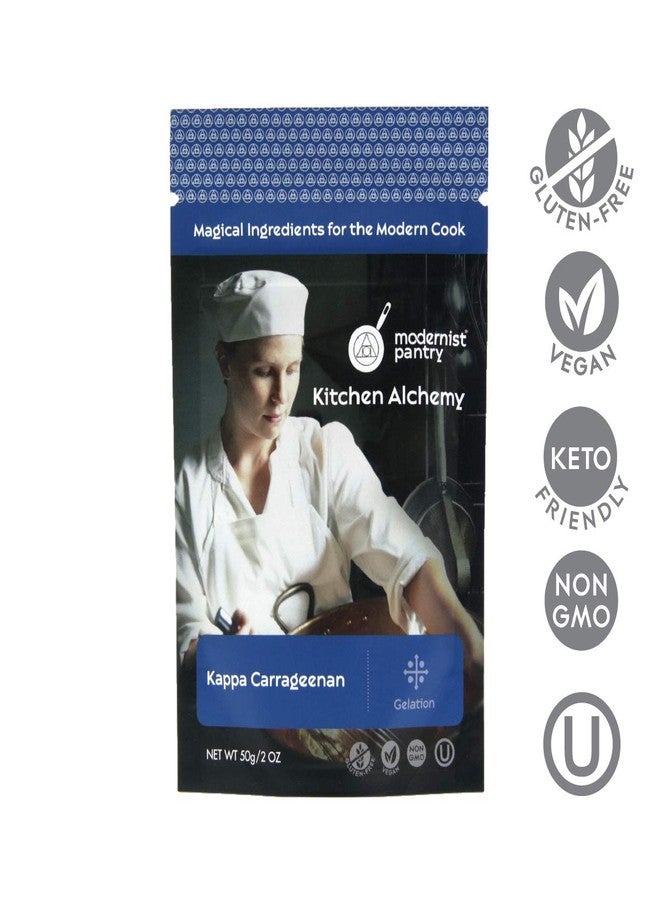 Modernist Pantry Pure Refined Kappa Carrageenan ⊘ Non-GMO Vegan OU Kosher Certified - 50g/2oz (The original recommended for Vegan Cheese) - Image 2