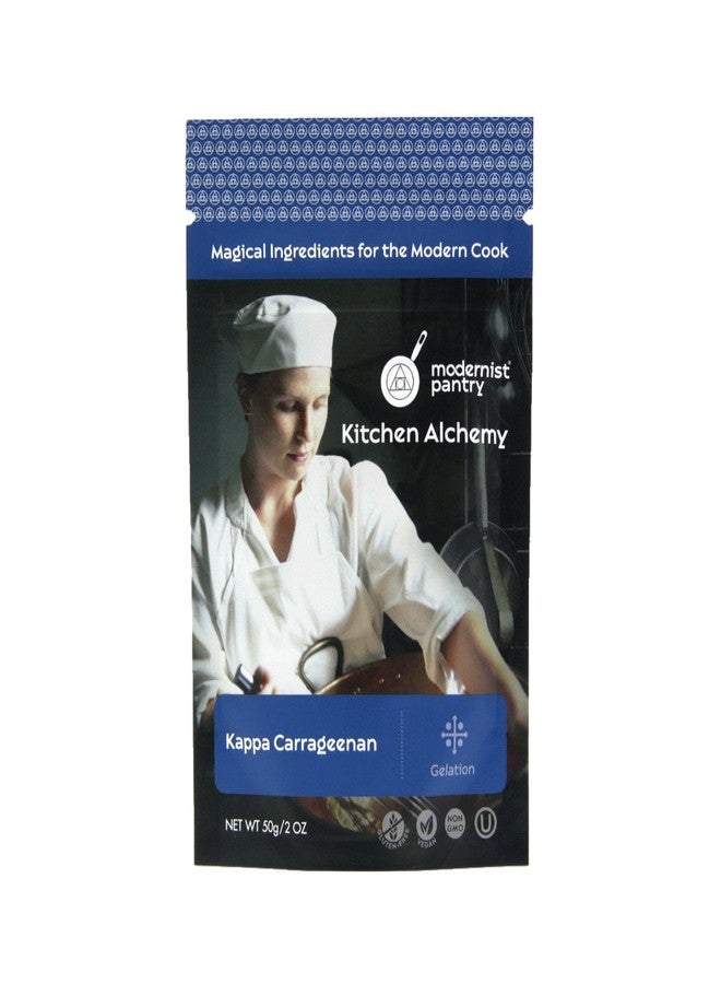 Modernist Pantry Pure Refined Kappa Carrageenan ⊘ Non-GMO Vegan OU Kosher Certified - 50g/2oz (The original recommended for Vegan Cheese) - Image 1