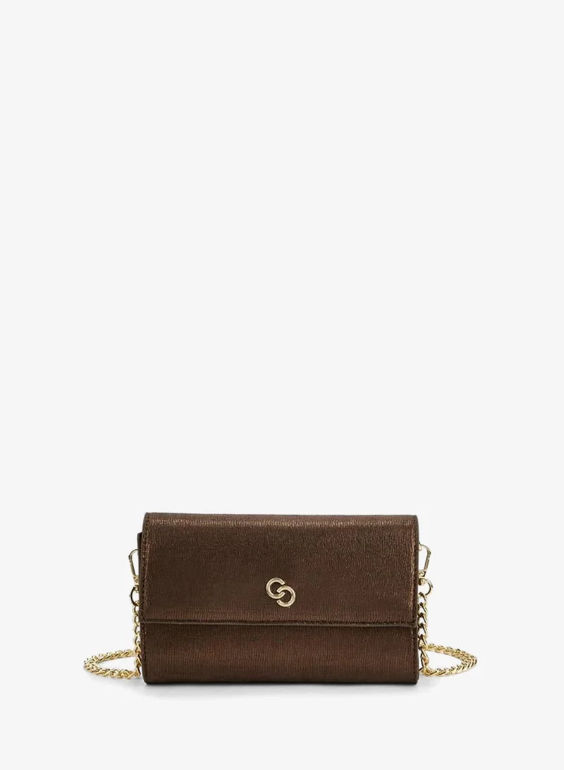 Celeste Brown Printed Monogram Match Back