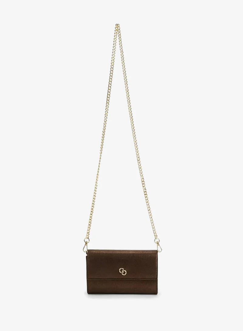 Celeste Brown Printed Monogram Match Back