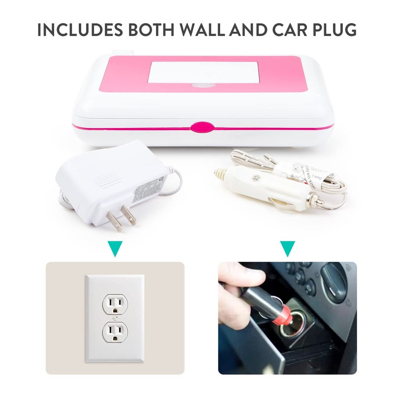 Prince Lionheart Compact Wipes Warmer, Grey - Image 2