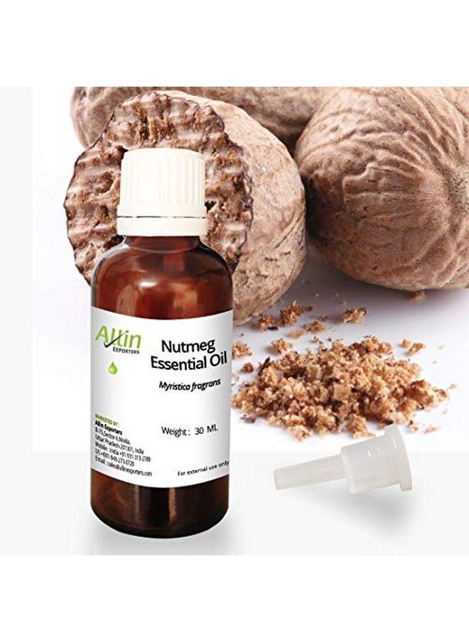 Allin Exporters Nutmeg Essential Oil 100% Pure Natural & Undiluted 30 Ml  - Image 2