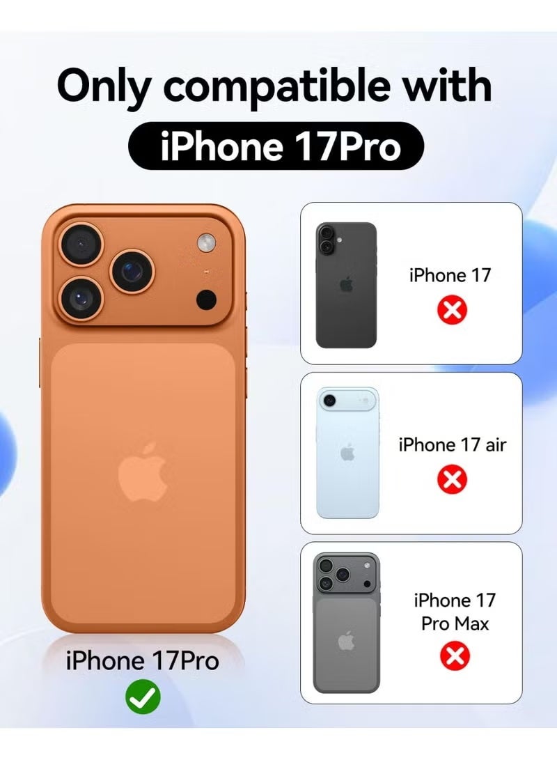 JAJEEK iPhone 17 Pro Case Liquid Silicone Silky Soft Touch Cover for iPhone 17 Pro 6.3-Inch – Full-Body Shockproof and Anti-Scratch Protective Phone Case with Microfiber Lining – Slim Lightweight Matte Design with Non-Slip Grip – Wireless Charging Compatible - Image 2