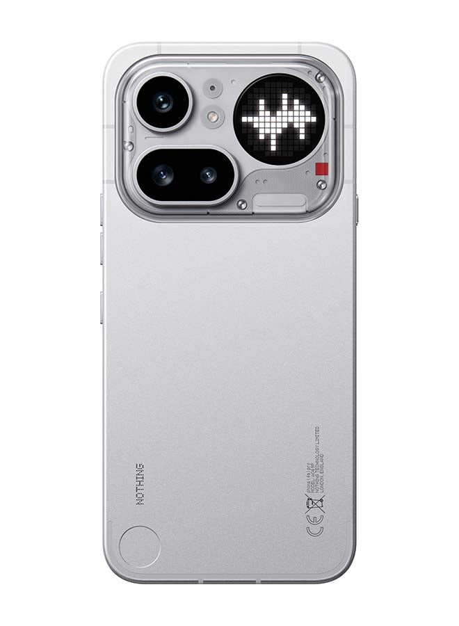 Nothing Phone (4a) Pro Dual SIM 5G Silver 12GB RAM 256GB - Middle East Version - Image 2