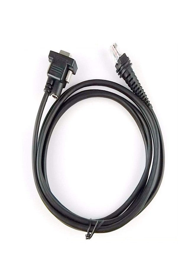 ايزونبينز كابل RS232 لماسح الباركود بطول 3 أمتار (3 أمتار) متوافق مع أجهزة Honeywell HHP 1900g وHyperion 1300g وXenon 1900/1902 وVoyager 1250g/1200g، مزود بمنفذ RJ48 إلى DB9 ومنفذ تيار مستمر. - Image 3