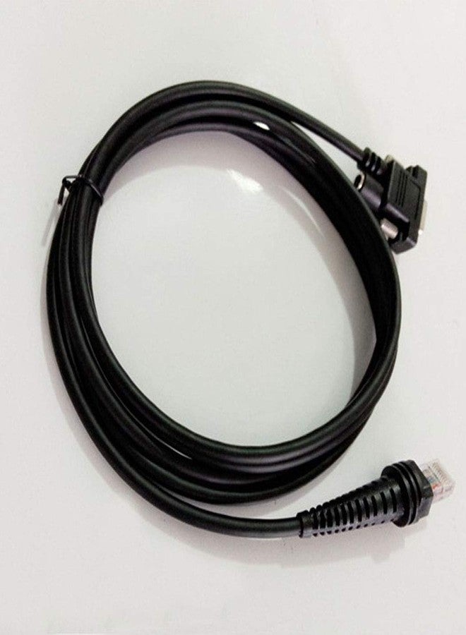 ايزونبينز كابل RS232 لماسح الباركود بطول 3 أمتار (3 أمتار) متوافق مع أجهزة Honeywell HHP 1900g وHyperion 1300g وXenon 1900/1902 وVoyager 1250g/1200g، مزود بمنفذ RJ48 إلى DB9 ومنفذ تيار مستمر. - Image 5