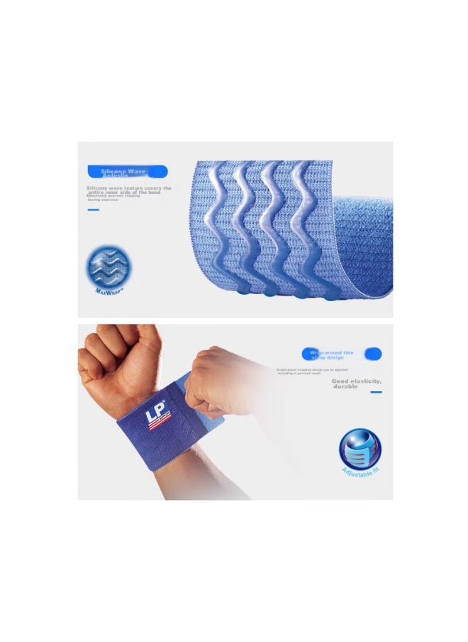 LP Lp693 Elastic Bandage, Tendonitis Wrist Support, Free-winding Silicone, Non-slip, Compression Wrist Brace, Single Piece, One Size Fits All  - Image 3