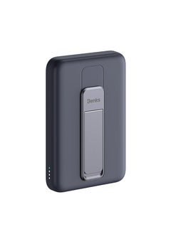 Benks BENKS Magnetic Power Bank, 10,000mAh Foldable Kickstand Wireless Portable Charger, for MagSafe Battery Pack with Two-Way 20W USB-C Port for iPhone 15/14/13/12 Series Black  - Image 1
