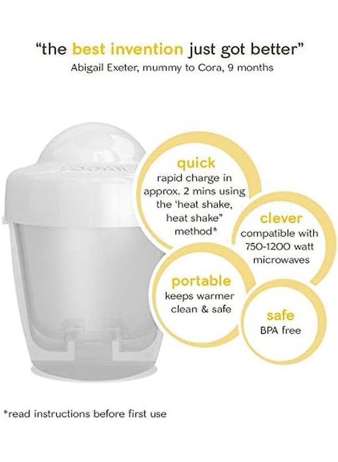 Yoomi 8Oz Feeding Bottle Warmer Slow Flow Teat Orange - Image 3