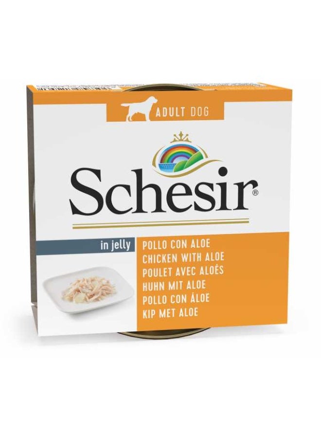 شيسر طعام رطب للكلاب من شيسير - صدور دجاج مع الألوة [الوزن - 150 جرام] - Image 1