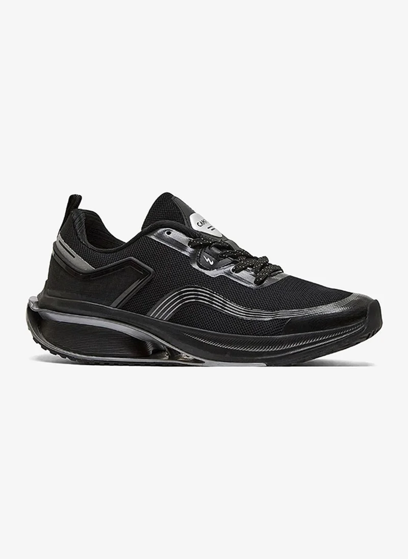 كامبس Men Flutter Motion Massage Lace-Up Running Shoes-Black