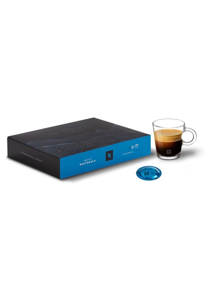 Nespresso Professional - 50 Capsules Guatemala - Intensity 6 - For Espresso & Lungo - Suitable for Professionals - Image 1