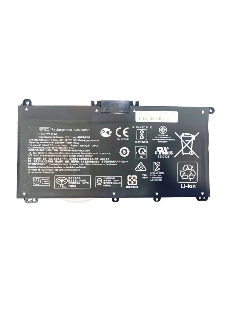 HT03XL L11119 855 Laptop Battery for HP Pavilion 14 CE 14 CF 14 DF 15 CS 15 DA 15 DB 15 DW 17 by 17 CA - Image 2