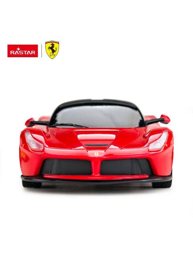 RASTAR 1:24 Scale Ferrari LaFerrari Remote Control Car, Officially Licensed Ferrari RC Toy Car for Kids - Image 2