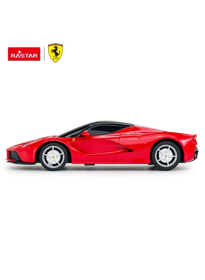 RASTAR 1:24 Scale Ferrari LaFerrari Remote Control Car, Officially Licensed Ferrari RC Toy Car for Kids - Image 3
