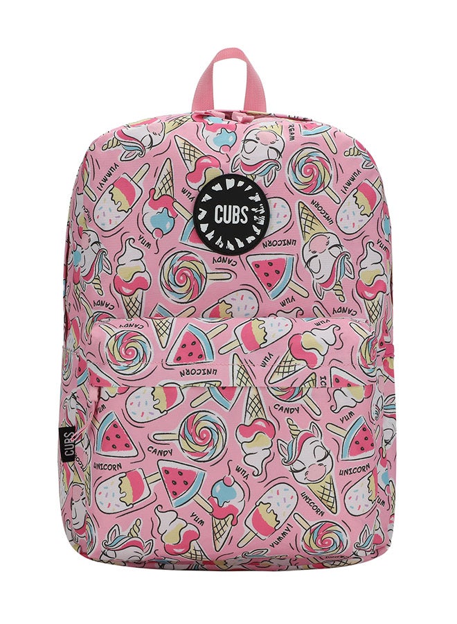 كابز حقيبة ظهر مدرسية للأطفال بطبعة حلوى الدببة مقاومة للماء بسعة ٢٨ لتر للبنات ٦-١٢ سنة - Image 1