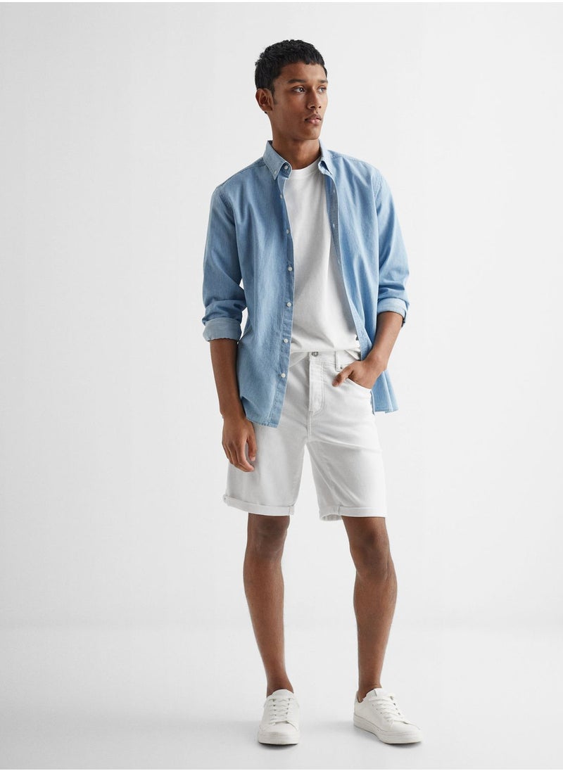 MANGO - Kids Essential Shorts - Image 1
