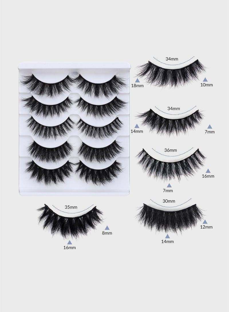 BEPHOLAN Super Volume Multi-layered Faux Mink-XMZ282 - Image 5