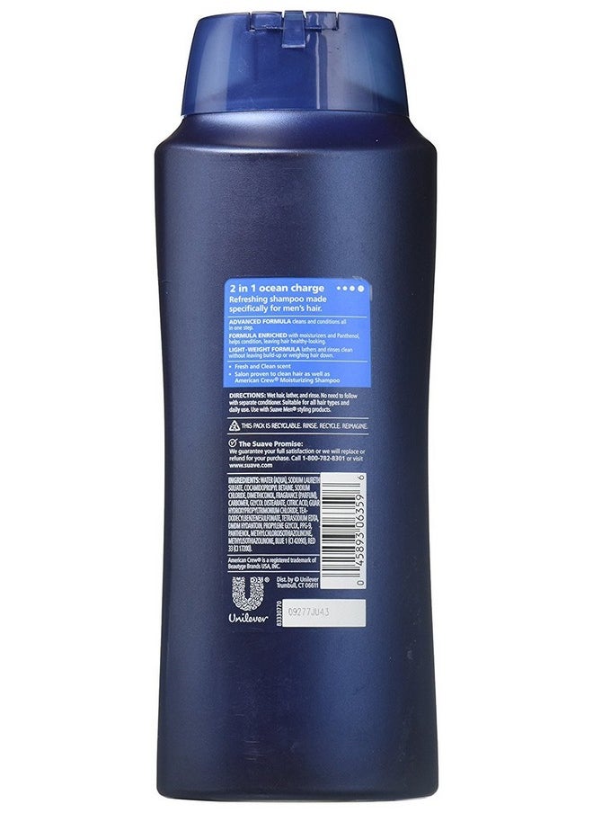 سواف شامبو وبلسم 2 في 1 للرجال من بروفيشنالز، Ocean Charge، 28 أونصة (عبوة من قطعتين)  - Image 2