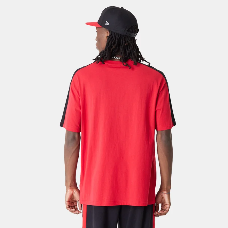 NEW ERA Men's Chicago Bulls NBA Colour-Block T-Shirt