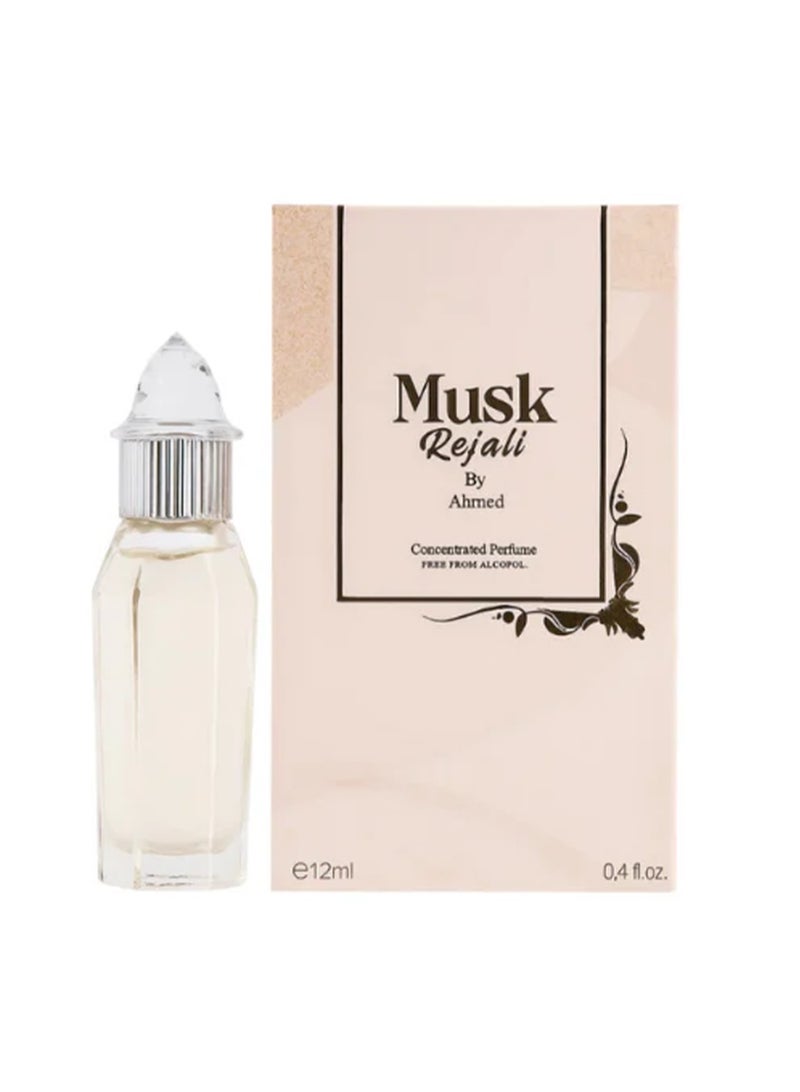 Ahmed Al Maghribi Attar Rejali Concentrated Perfume Oil- 12ml - Image 2