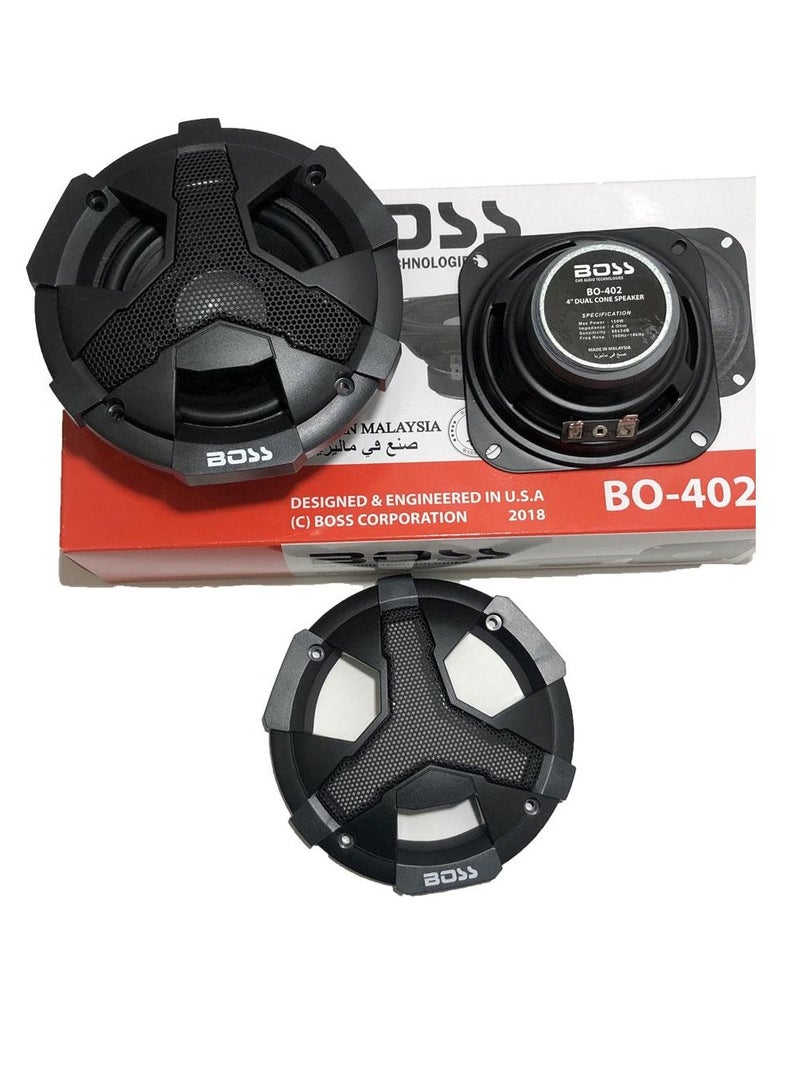 BOSS 4-inch 150W Malaysian 10cm Round Car Speaker Set Model BO-402 - Image 2