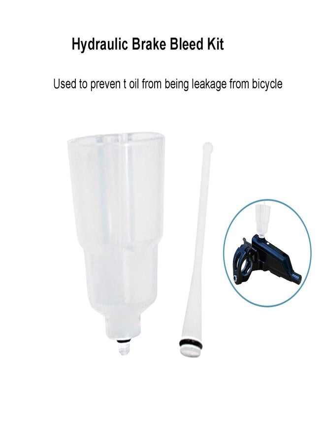 Ragyzity Bleed Kit for Shimano Hydraulic MTB Brakes, Mineral Oil Brake Funnel Set Bike Repair Tool Kit Hydraulic Brake Compact (1) - Image 5