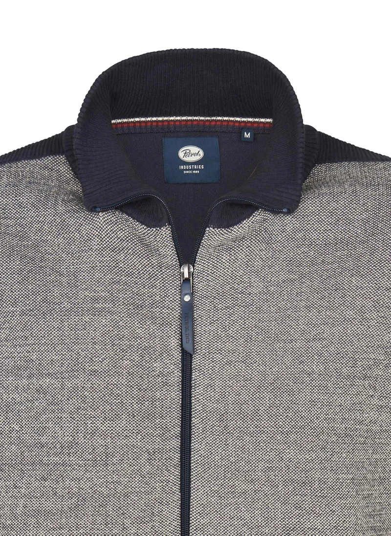 Petrol Industries Men Knitwear Collar Cardigan