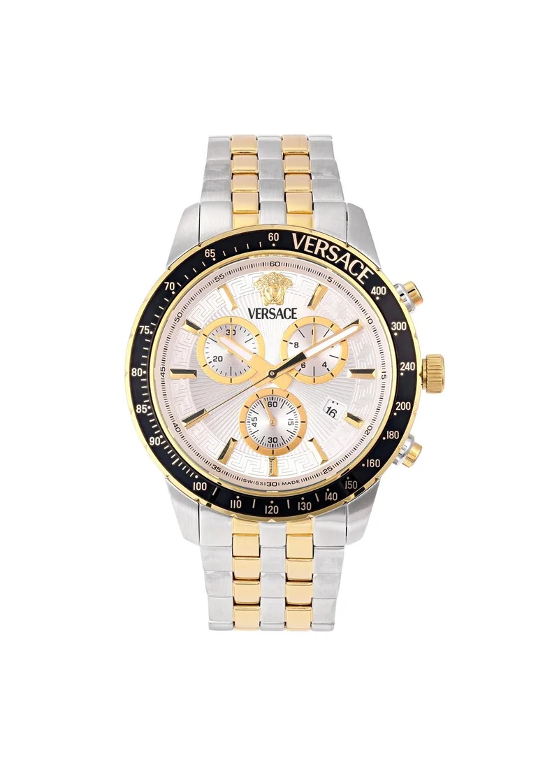 فيرزاتشي Sport Chrono Quartz Silver Dial  Watch