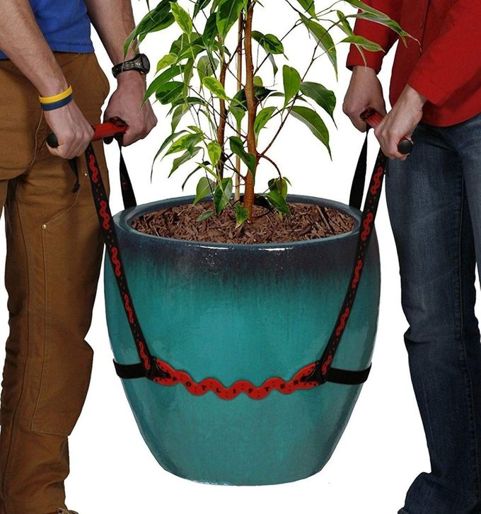 PotLifter Potted Plant Mover and Essential Lifting Tool For Garden Flower Pots Planters Trees Rocks Lifts Up to 200 Pounds A Plant Caddy Alternative Easily Move Heavy Items Around Your Yard