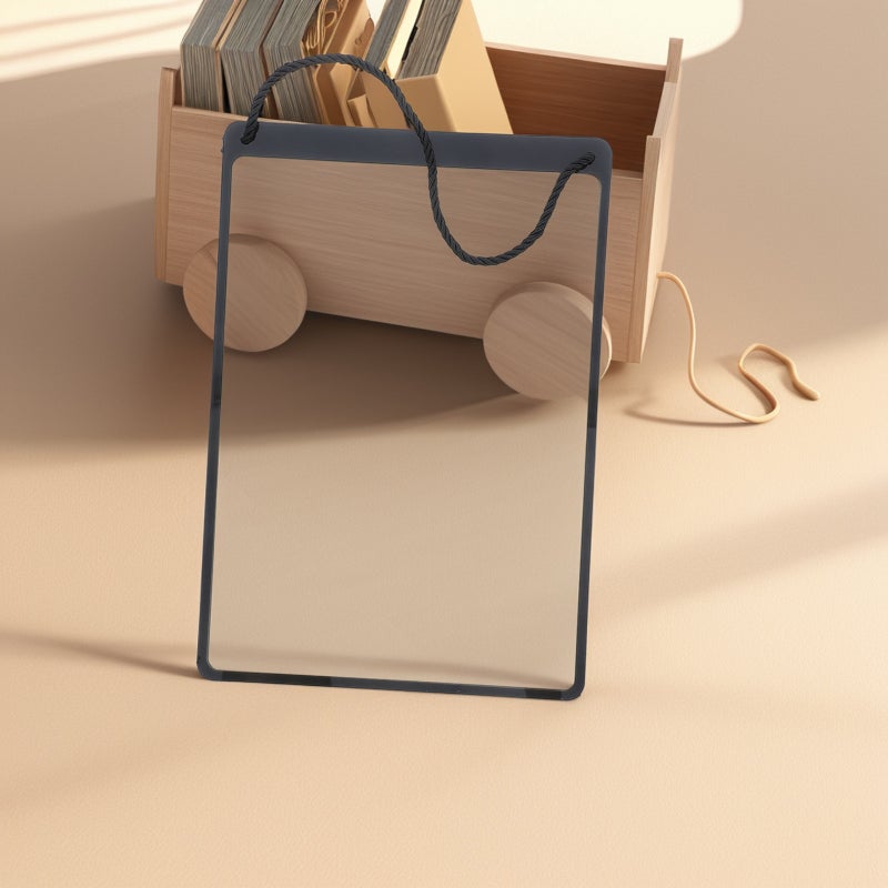 🏠 حامل لافتة حائط للعرض للأعمال من بلاستيك في سي أسود - Image 5