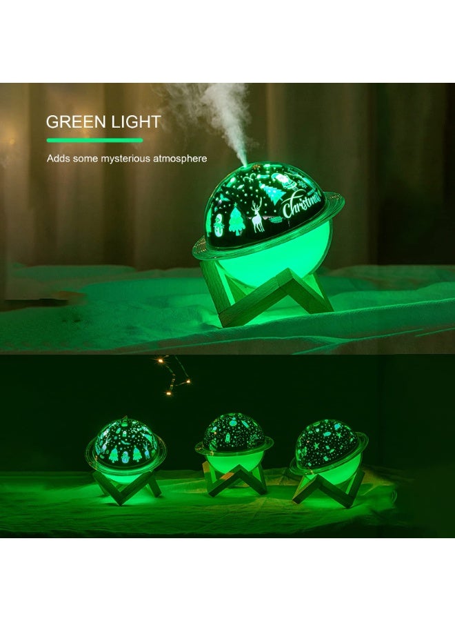 USB Projector Lamp Humidifier Night Light for Desktop Home Bedroom - Image 5
