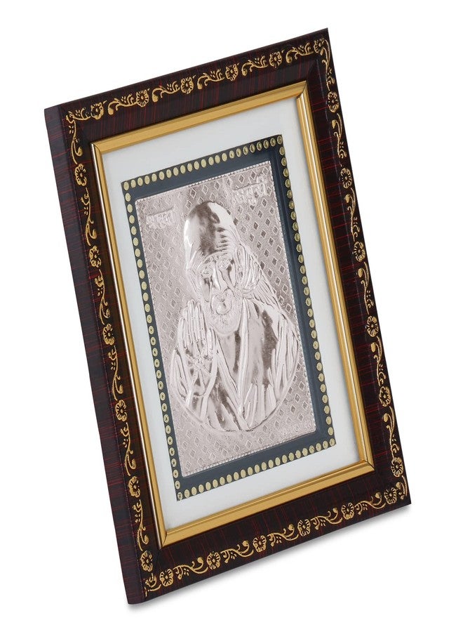 Osasbazaar Pure Silver Shirdi Sai Baba Photo Frame - 99% Purity Certified - Image 2