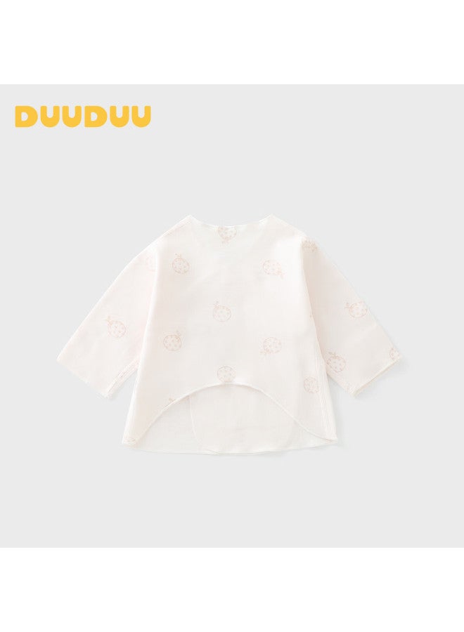 Duuduu Newborn Baby Sleeveless Shirt Cotton Four Seasons 0-3 Months Infant Top Full Moon Outfit Size 52 - Image 3