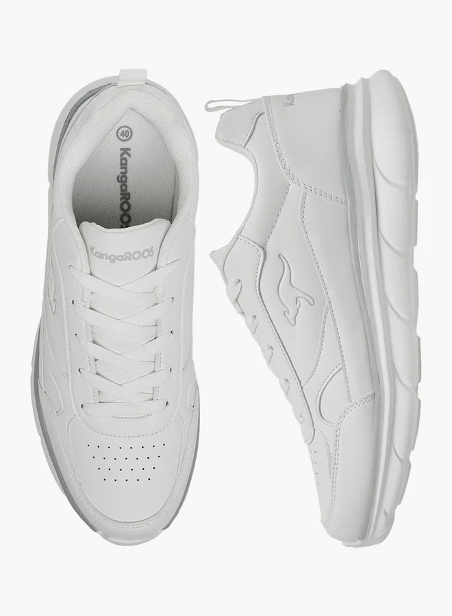كانغاروس Women's Solid Lace-Up Sports Shoes